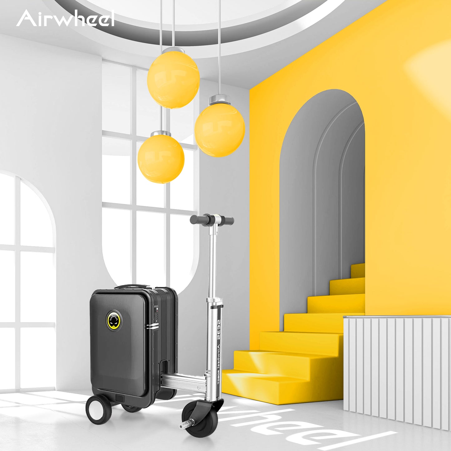 【 Airwheel 】跑跑行李箱