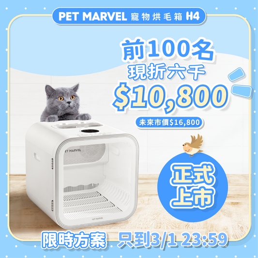 Pet Marvel 寵物烘毛箱 H4 ｜𝟭𝟱分鐘 𝗖𝗛𝗘𝗖𝗞 𝗢𝗨𝗧！