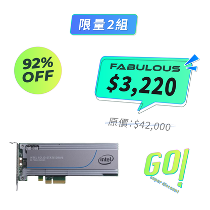 【Intel】DC P3600 1.6TB MLC PCIe 3.0 x4 NVMe SSD